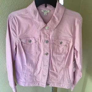 Super cute trucker jacket